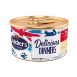 Butcher`s kassikonserv Delicious Dinners, veis ja maks 85g